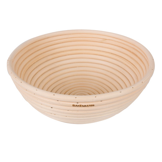 Round Proving Basket, 22 x 8.5cm - Rattan Round Proving Basket, 22 x 8.5cm - Rattan