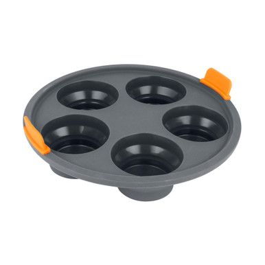 Silicone Collapsible 5 Cup Muffin Air Fryer Insert 21 x 4cm