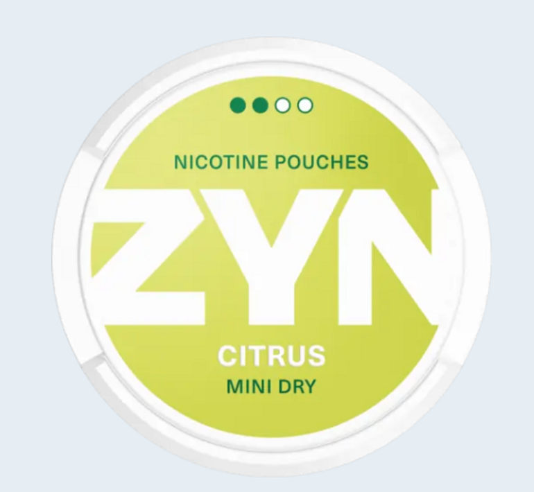Zyn Mini Dry Pouches - Citrus