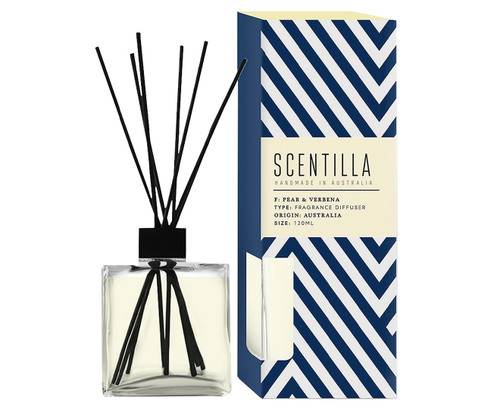 Scentilla Pear & Verbena Fragrance Diffuser 120mL
