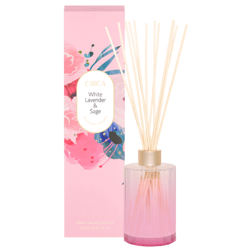 CIRCA White Lavender & Sage Fragrance Diffuser 250ml in a gift box