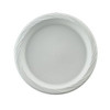 PLATE 10.25" PLASTIC WHT      500PK #10PWF