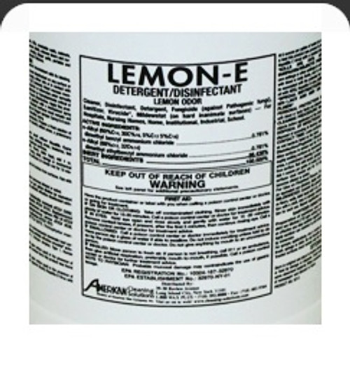 LEMON E DISINFECTANT 4/1-GAL