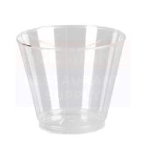 CUP 9 OZ SQUAT HARD PLST T9S  500/CS