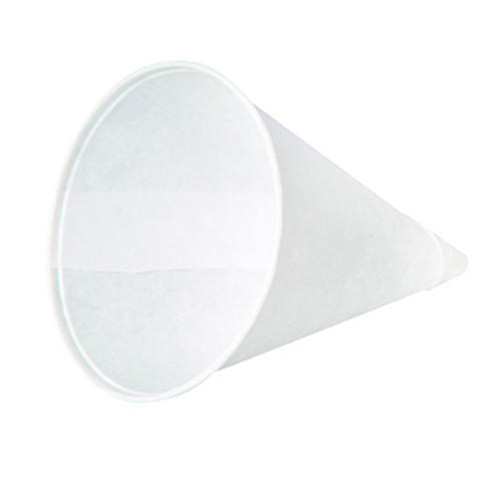 CUP 4 OZ. CONE PAPER 5000/CS  4BR-2050, GENPAK W4F