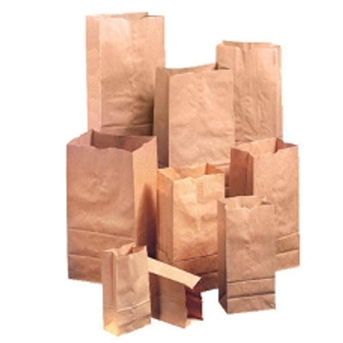 GROCERY BAG #12 KRAFT 500/BND (18412)