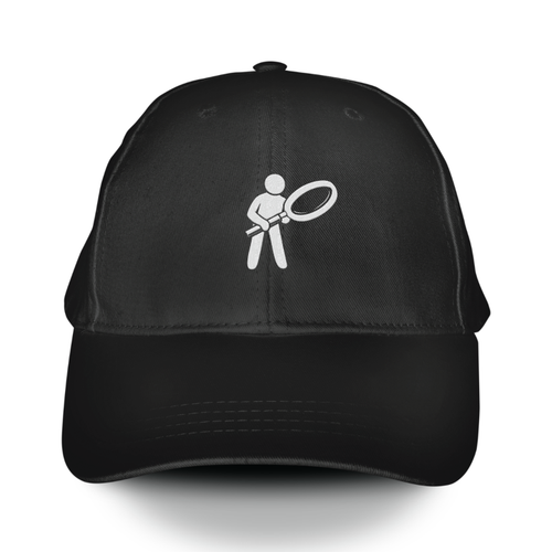 Tracker Jack (Black Embroidered Baseball Cap)