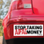 Stop Taking AIPAC Money (10.5" x 4" Bumper Magnet)