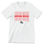 Defund Israel - Repeat (Unisex White Tee)