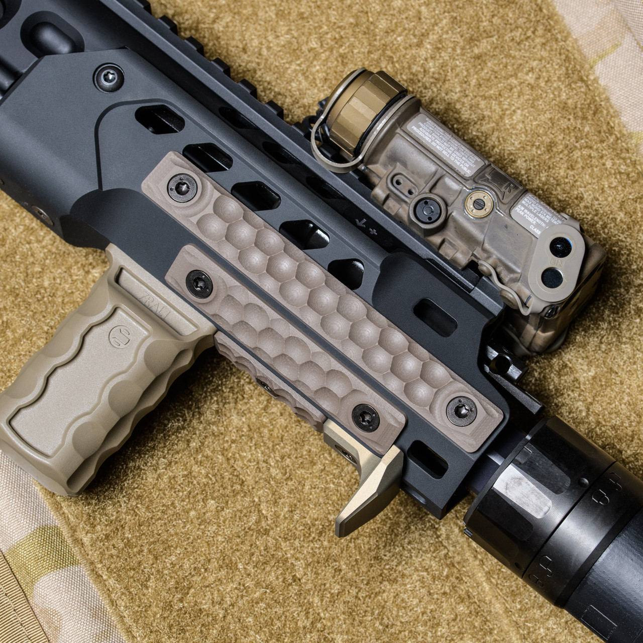 RAILSCALES G10 (2Slot / Dragon) 2枚セット M-LOK 実物 レールカバー 