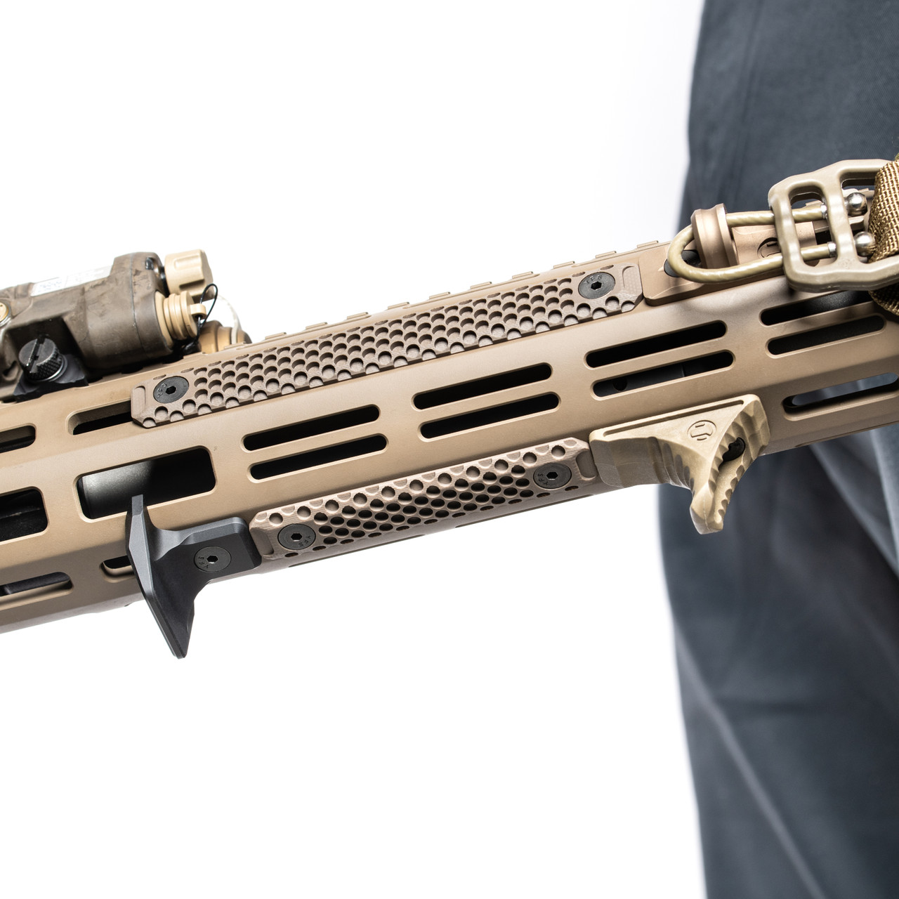 Karve-P® Hand Stop - Reversible Hand Stop for MLOK and KeyMod