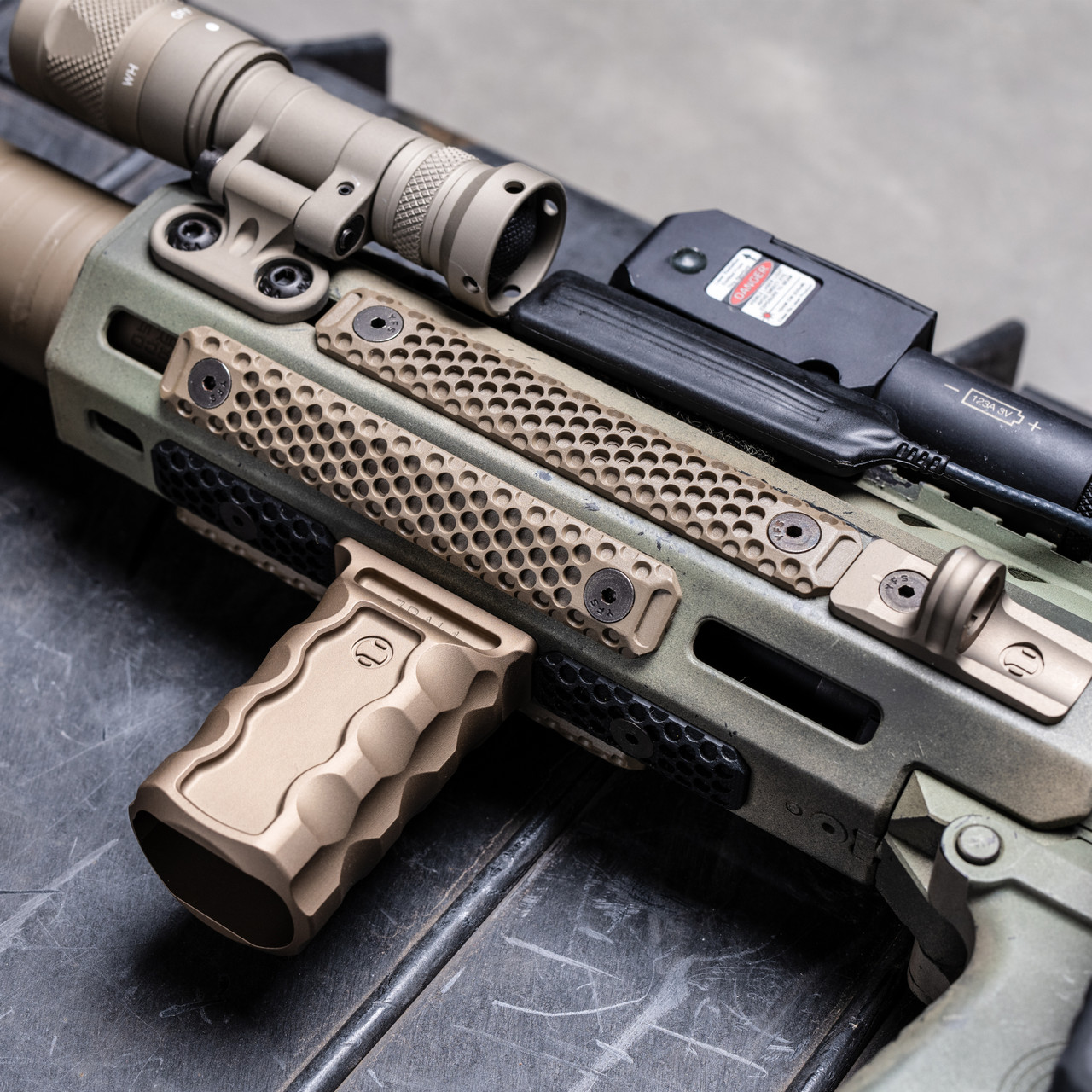 HTP® Rail Scales - Lightweight Rail Grips for MLOK |RailScales