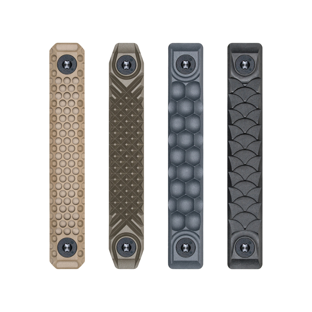 HTP® Rail Scales - Lightweight Rail Grips for MLOK |RailScales