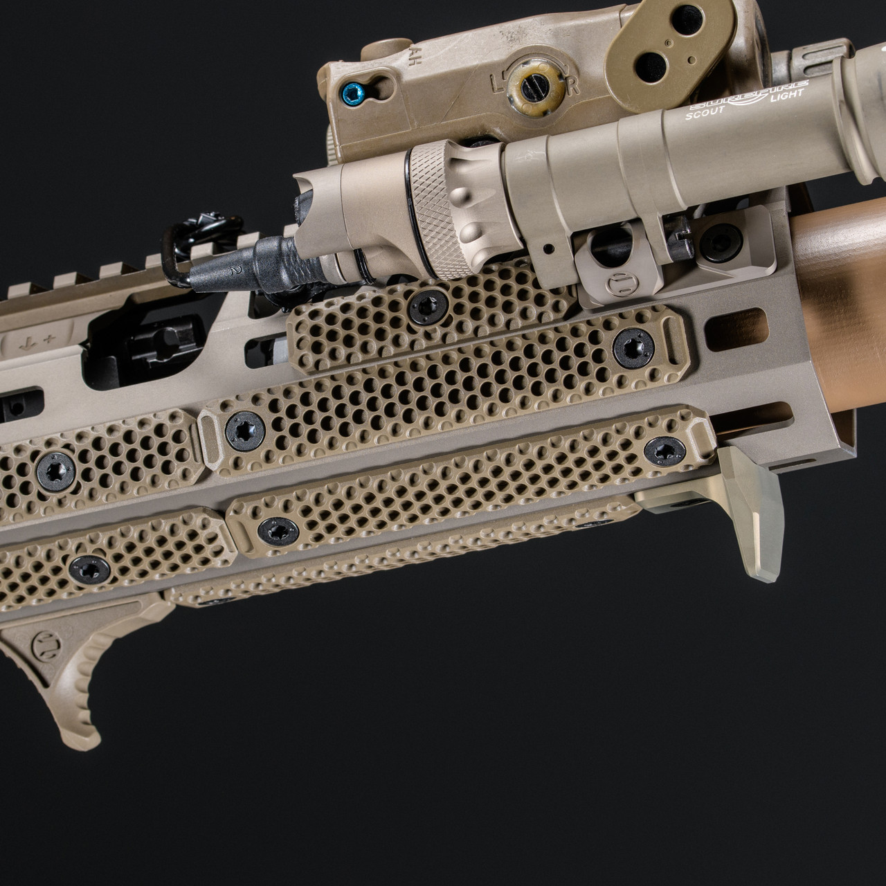 HTP® Rail Scales - Lightweight Rail Grips for MLOK |RailScales