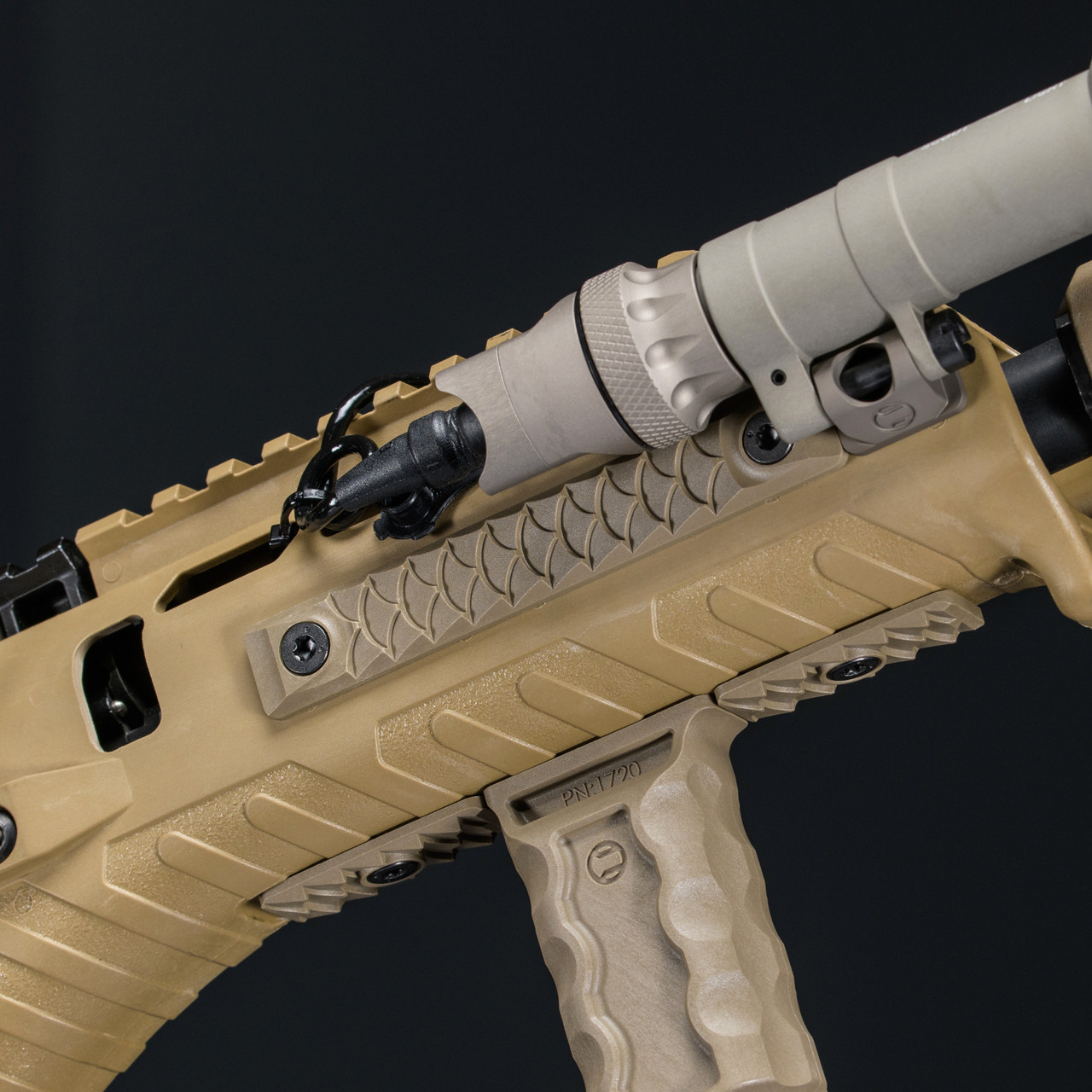 HTP® Rail Scales - Lightweight Rail Grips for MLOK |RailScales