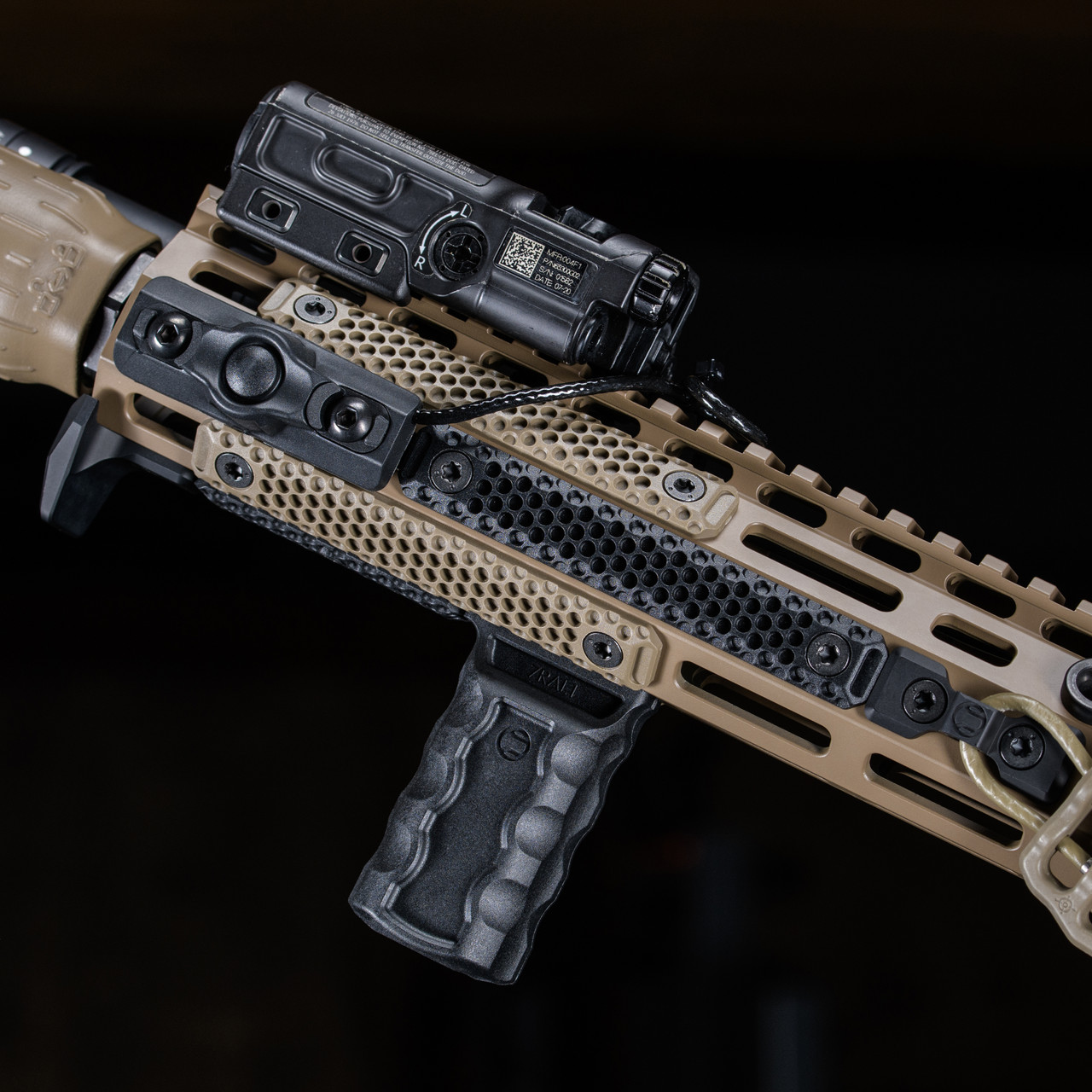 HTP® Rail Scales - Lightweight Rail Grips for MLOK |RailScales