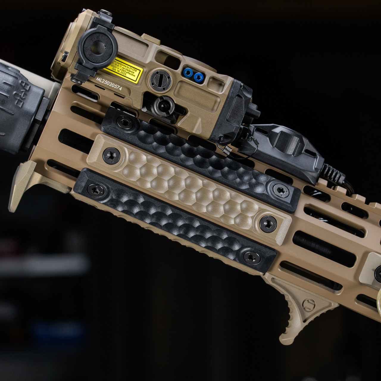 HTP® Rail Scales - Lightweight Rail Grips for MLOK |RailScales