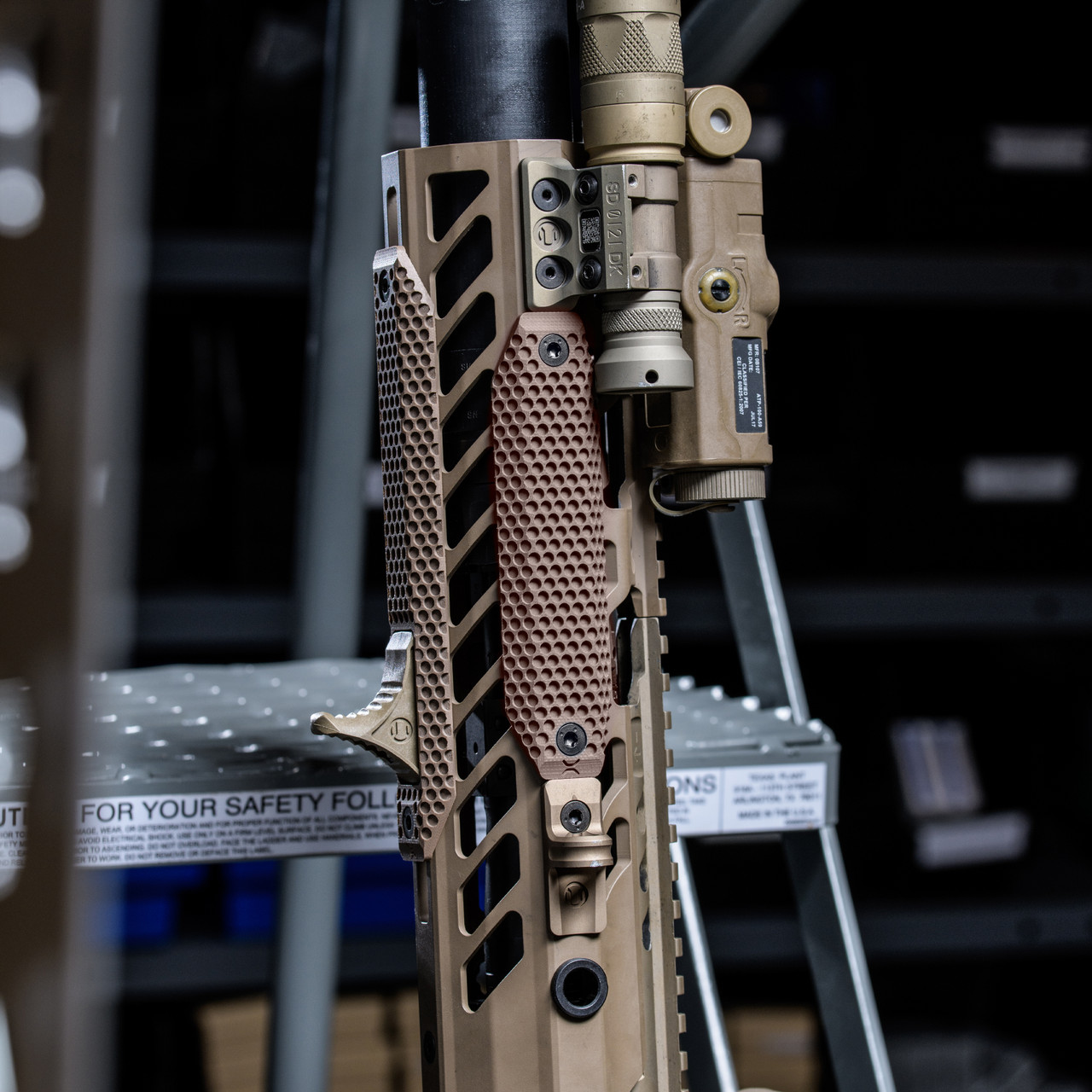 XOS™ Rail Scales in MLOK - Shop Our Durable Three-Sided Rail Grips