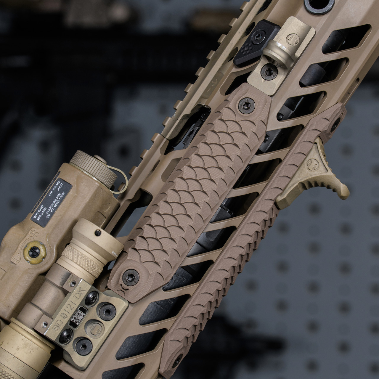 XOS™ Rail Scales in MLOK - Shop Our Durable Three-Sided Rail Grips 