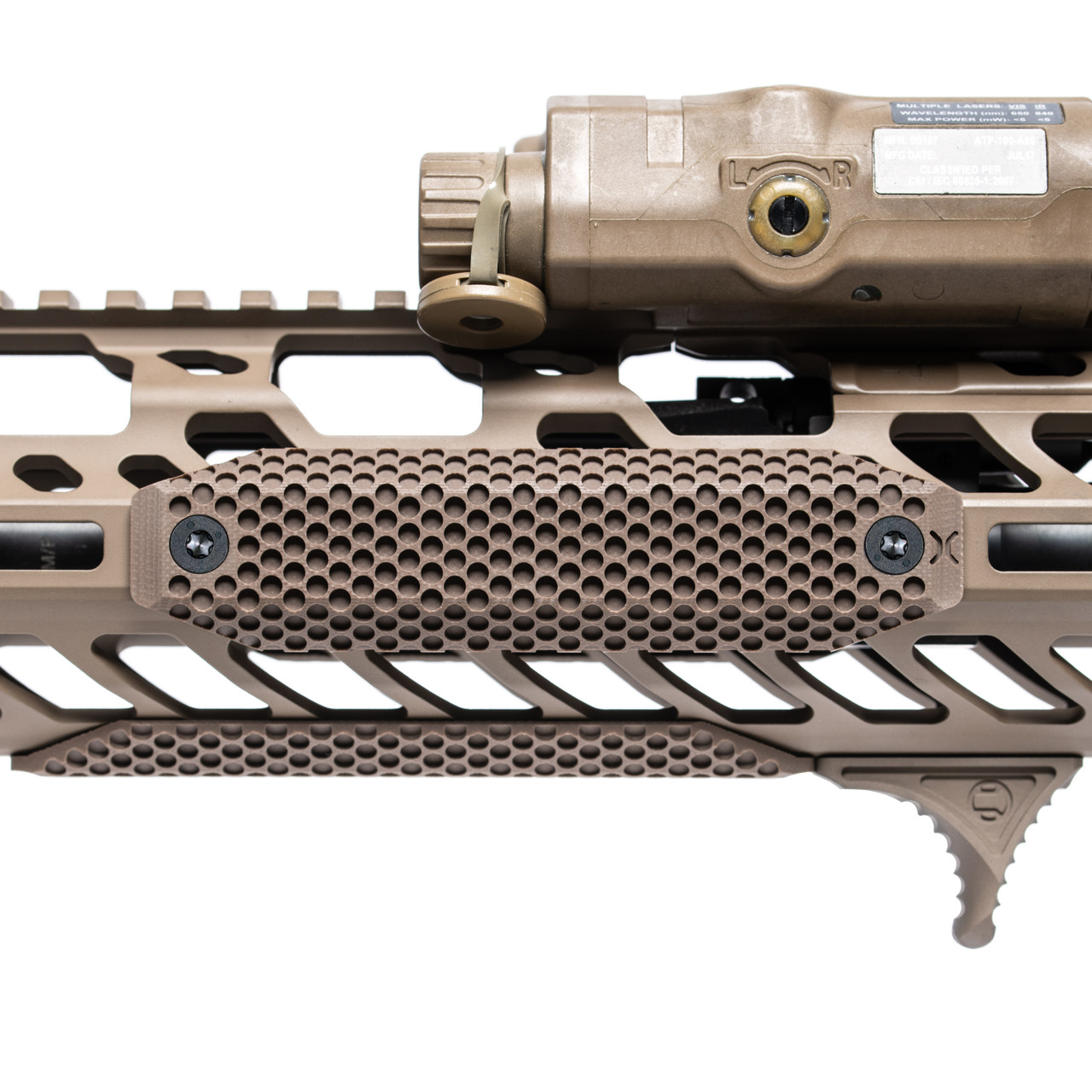 XOS™ Rail Scales in MLOK - Shop Our Durable Three-Sided Rail Grips