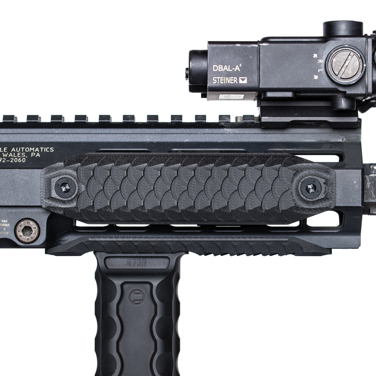 XOS™ Rail Scales in MLOK - Shop Our Durable Three-Sided Rail Grips