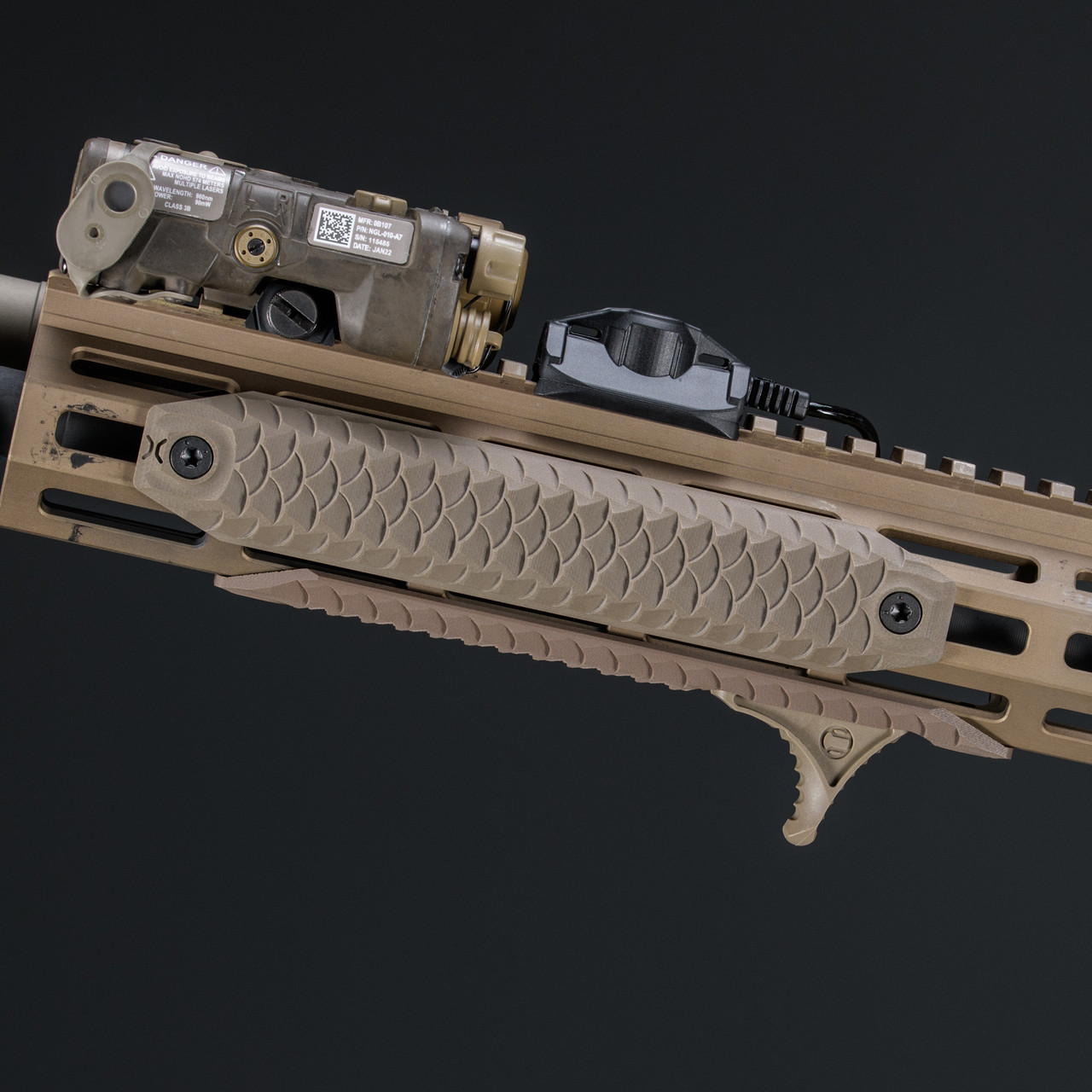 XOS™ Rail Scales in MLOK - Shop Our Durable Three-Sided Rail Grips