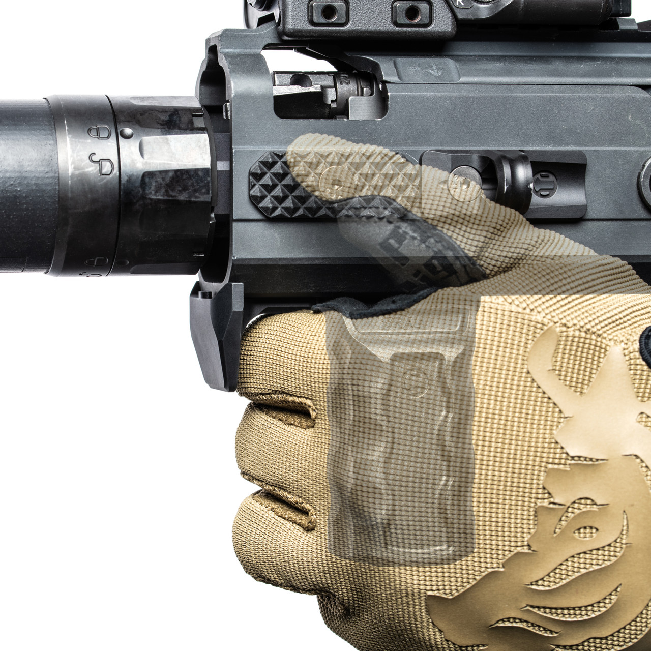 RailScales QTR M-LOK ハンドストップ■ブラック QTR™ Stop