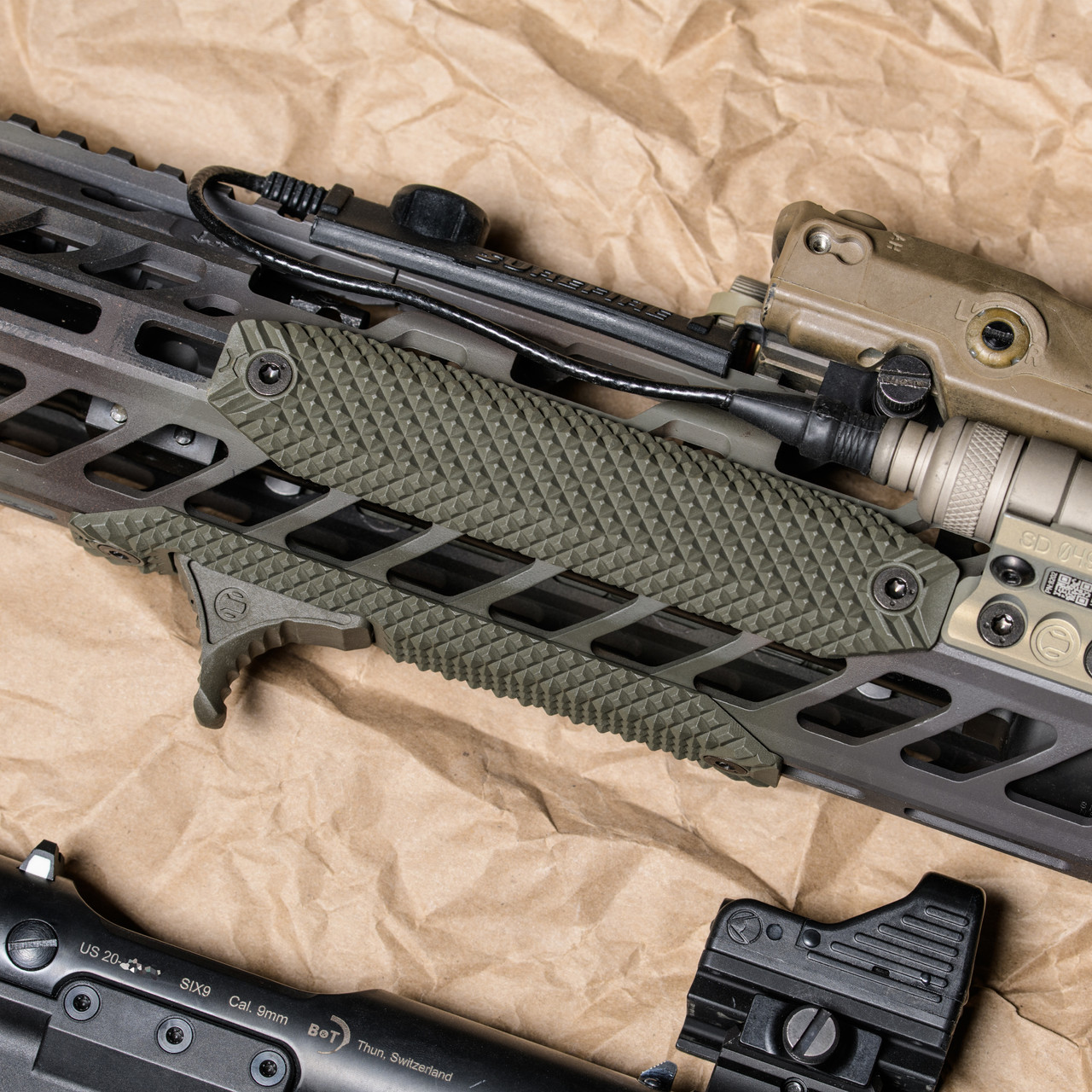 HTP® Rail Scales - Lightweight Rail Grips for MLOK |RailScales