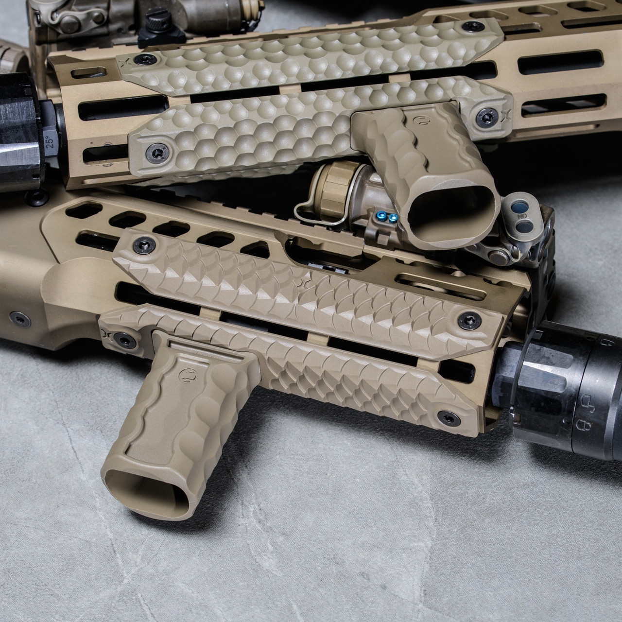 HTP® Rail Scales - Lightweight Rail Grips for MLOK |RailScales