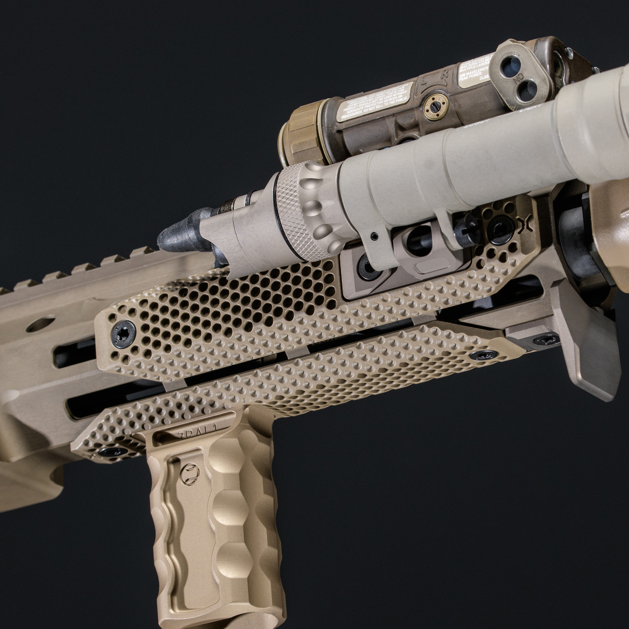 HTP® Rail Scales - Lightweight Rail Grips for MLOK |RailScales