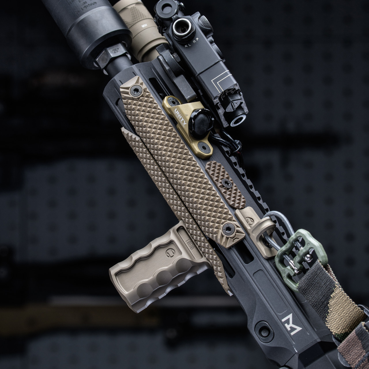 HTP® Rail Scales - Lightweight Rail Grips for MLOK |RailScales