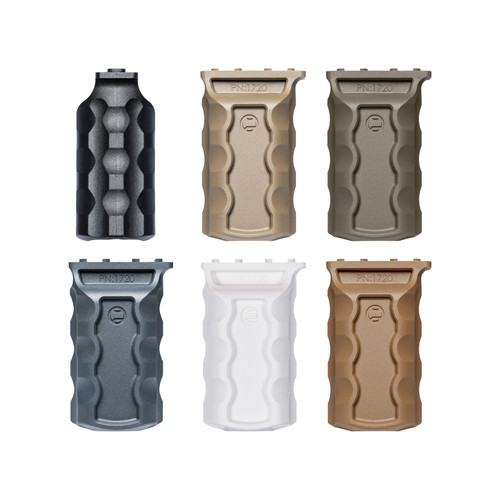 RailScales RSBM-P™ Polymer M-LOK Vertical Grip in Black, FDE, OD Green, Sniper Grey, Arctic White, and Coyote.