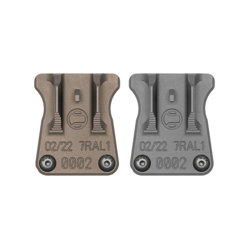 LEAF® Iron Sights give low-profile sighting help made for DBAL laser sights LEAF® Iron Sights give low-profile sighting help made for DBAL laser sights
