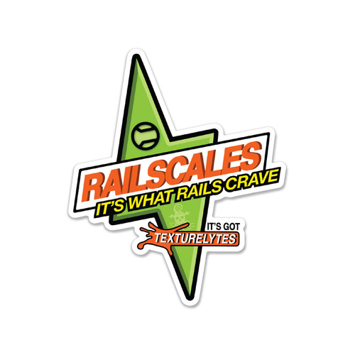 RailScales® Brawndo Premium PVC Matte Vinyl Sticker