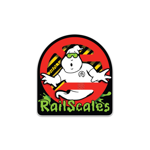 RailScales® BhostGusters Premium PVC Matte Vinyl Sticker