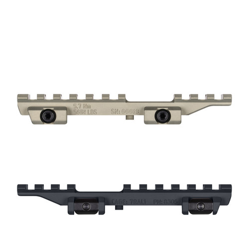 RailScales® MonoLift™ AMR Riser in Terra Bronze® and Carbon Black®