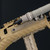 RailScales HTP® Dragon FDE M-LOK Scales, 1-Slot HTP® Solo's™ Dragon FDE Scales, Halftop™ Mount in Terra Bronze®, RSBM-P™ M-LOK VFG | Desert Tech MRDx 16" 308, HUXWRX Flow 762Ti, Surefire M640DFT-Pro Turbo Scout Light Pro w/ DS00 Switch & CSM-07 Pressure Switch.