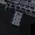 RailScales RSB® M-LOK VFG in Carbon Black®, QTR™ Stop, 1.5-Slot HTP® Solo's Matrix Black M-LOK Scales | Kalashnikov USA KR-9 KP-9 SBR, SilencerCo Osprey 9K Suppressor, Surefire CSM-07 Switch.