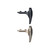RailScales QTR-LT™ Stop in Carbon Black® & Terra Bronze® | Side View