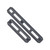 RailScales® G36 GIP MLOK Rails in Carbon Black®