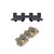 RailScales HardTrack ™ MLOK Pic Rail Mounts in Carbon Black® & Terra Bronze®