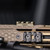 RailScales HardTrack ™ MLOK Pic Rail Mounts in Carbon Black® & Terra Bronze®, 3-Slot & 4-Slot G10 XOS® & XOS-H® Honeycomb TerraCore® M-LOK Scales | 14.5" URG-I Upper, Geissele 13.5" Mk16 DDC MLOK Rail, Daniel Defense 14.5" 5.56 Barrel, Surefire RC4-Mini Suppressor w/ SOCOM 4-Prong Flash Hider, L3Harris NGAL-A1 Laser