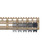 RailScales HalfTrack™ MLOK Pic Rail Mounts in Carbon Black® stacked side by side on Noveske NSR-9 MLOK Rail