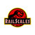RailScales® Logosaurus Lex Premium PVC Matte Vinyl Sticker