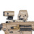 RailScales® MonoLift™ AMR Riser in Terra Bronze®, MCX CSMR® Mag Button | Sig Sauer 6.75" 300BLK MCX-Rattler LT in FDE IR Cerakote, Sig Sauer Romeo8T-AMR RDS & Juliet3T-AMR Magnifier in FDE