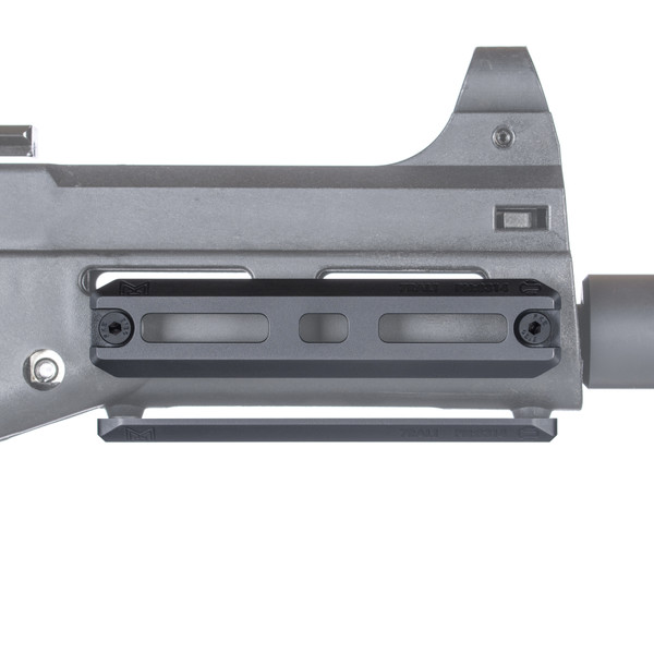 RailScales® UMP GIP MLOK Rails in Carbon Black® | Omega Gideon Shadow UMP 9mm SBR, GSL Technology Inc. The Fatman 9mm Submachine Gun Suppressor w/ 3-Lug Mount RailScales® UMP GIP MLOK Rails in Carbon Black® | Omega Gideon Shadow UMP 9mm SBR, GSL Technology Inc. The Fatman 9mm Submachine Gun Suppressor w/ 3-Lug Mount