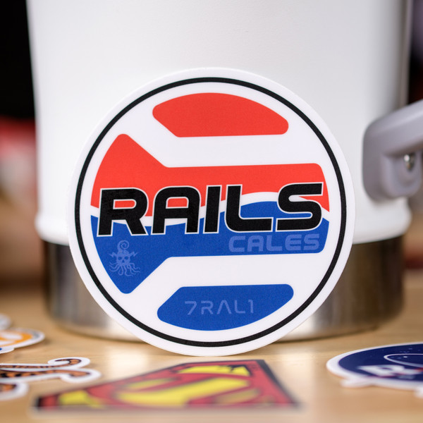 RailScales® Cola Wars Premium PVC Matte Vinyl Sticker