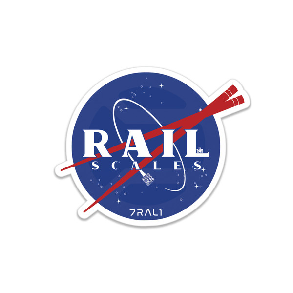 RailScales® RS Meatball Premium PVC Matte Vinyl Sticker