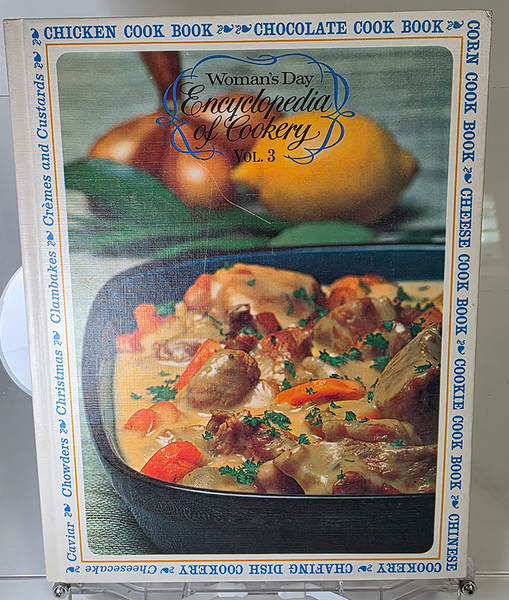 Women's Day Encyclopedia of Cookery vol. 3 Cat-Cre, Vintage Cookbook for sale