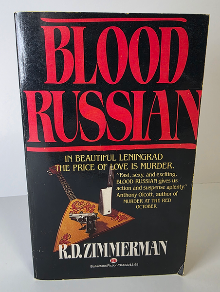 Blood Russian by R.D. Zimmerman, used paperback for sale